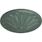 Ekena Millwork Brontes Ceiling Medallion (Fits Canopies up to 3 5/8"), Hnd-Painted Cloud Burst, 25 1/2"OD x 5 1/2"P CM25BRCBF - alternate 4